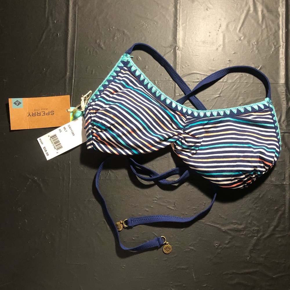 NWT Sperry reversible swim top